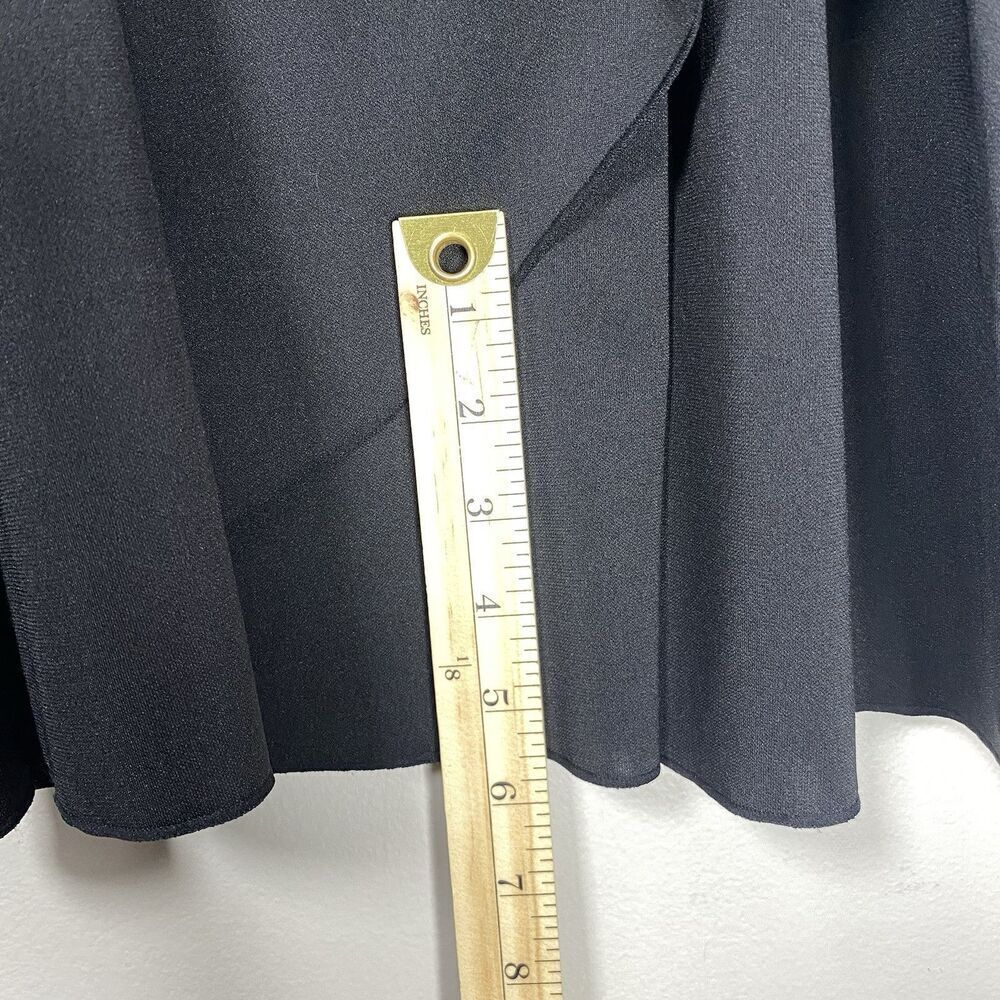 Forth & Towne Prize XS Short Sleeve little Black Dress v-neck extra small - Picture 9 of 11